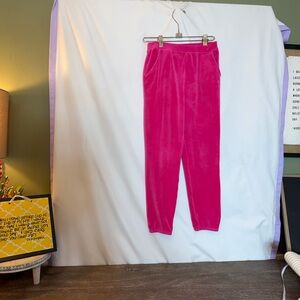 Lilly Pulitzer Girl’s Pink Velour Pants